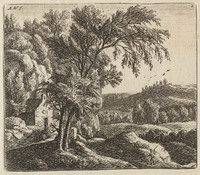 TvB G 3337
<br/>
De kluizenaarshut
<br/>
<em>Waterloo, Anthonie, (1609-1690)</em>